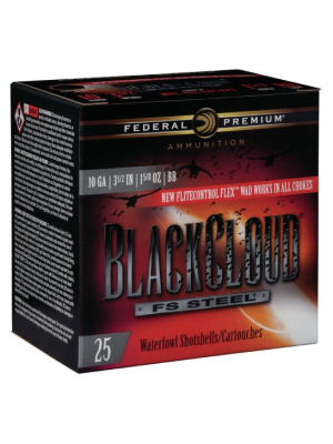 Federal Black Cloud FS Steel 3.5" 10 Gauge ammo
