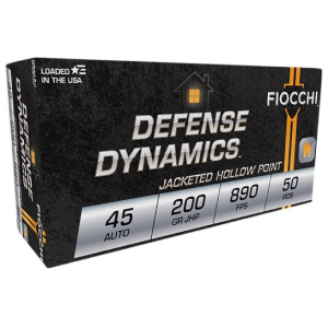 Fiocchi Defense Dynamics .45 ACP 200GR