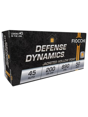 Fiocchi Defense Dynamics .45 ACP 200GR