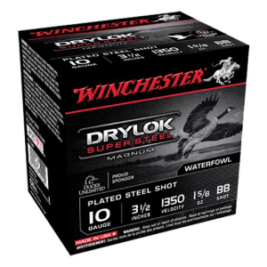 Winchester Drylock Super Steel Magnum 3.5" 10 gauge ammo