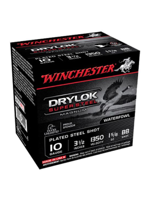 Winchester Drylock Super Steel Magnum 3.5" 10 gauge ammo